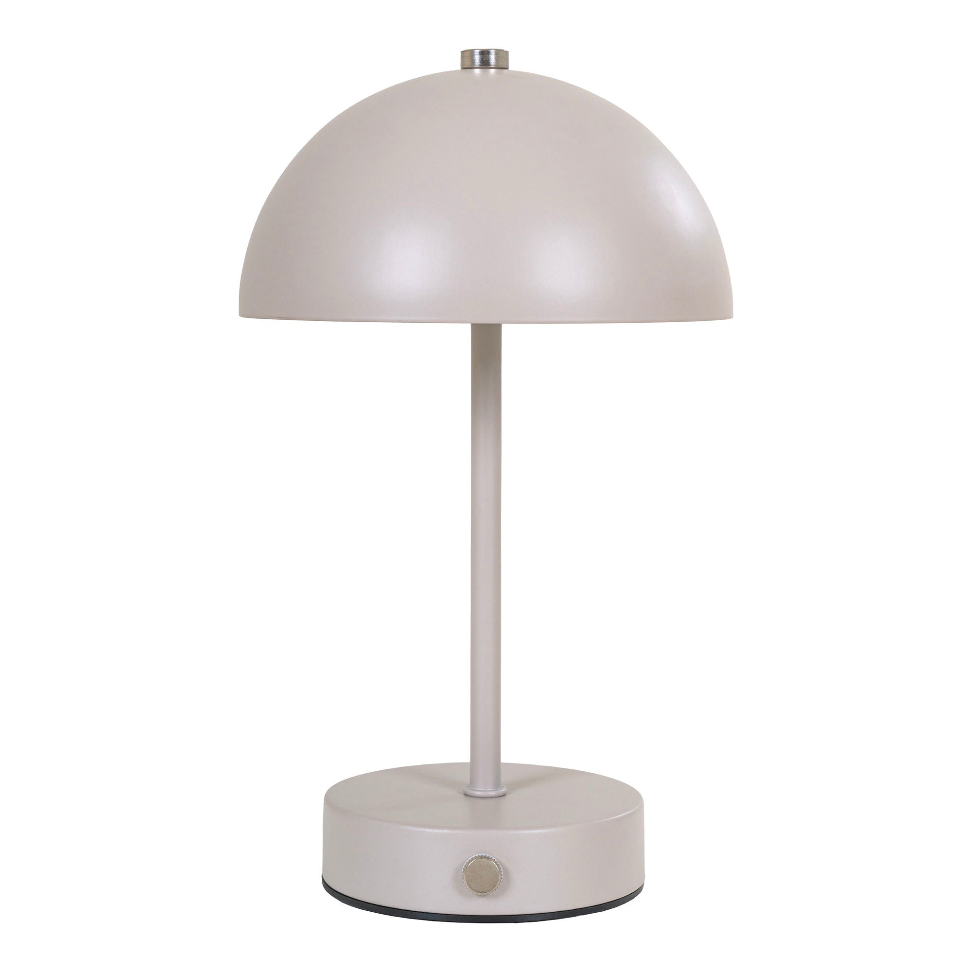 Holt LED Tischlampe – Metall, kabellos & dimmbar, Ø15×25 cm